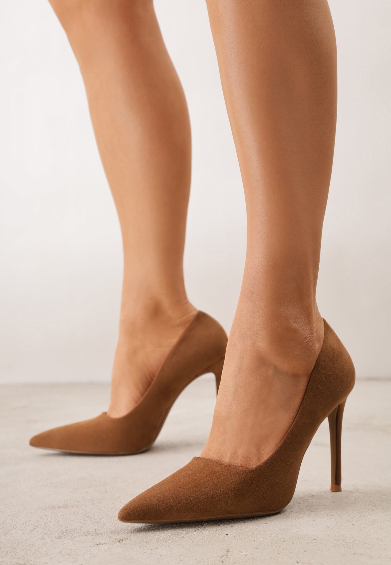 Pantofi stiletto Maro deschis