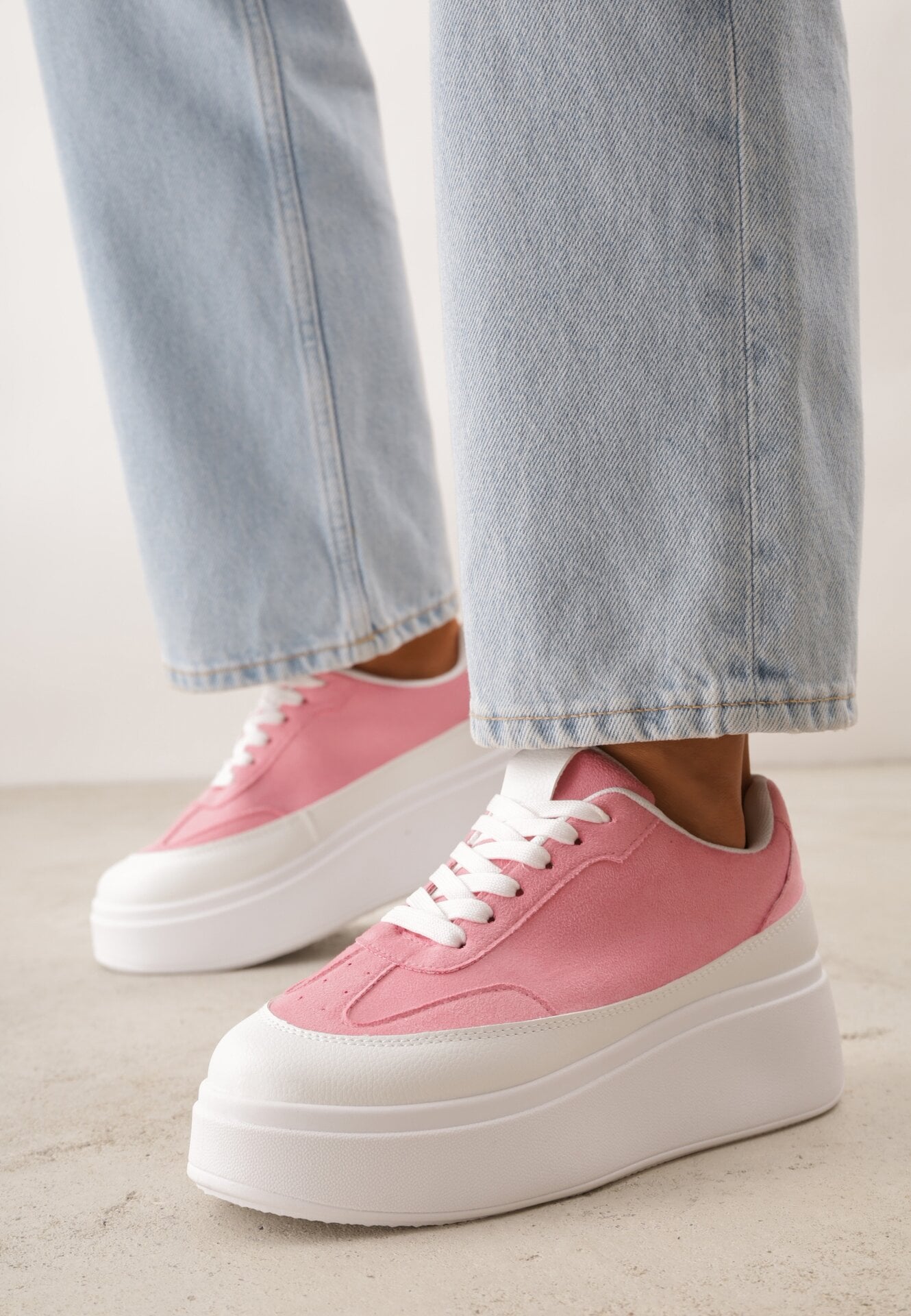 Adidași Roz VICES cu Platformă în Stilul anilor 90 Donah