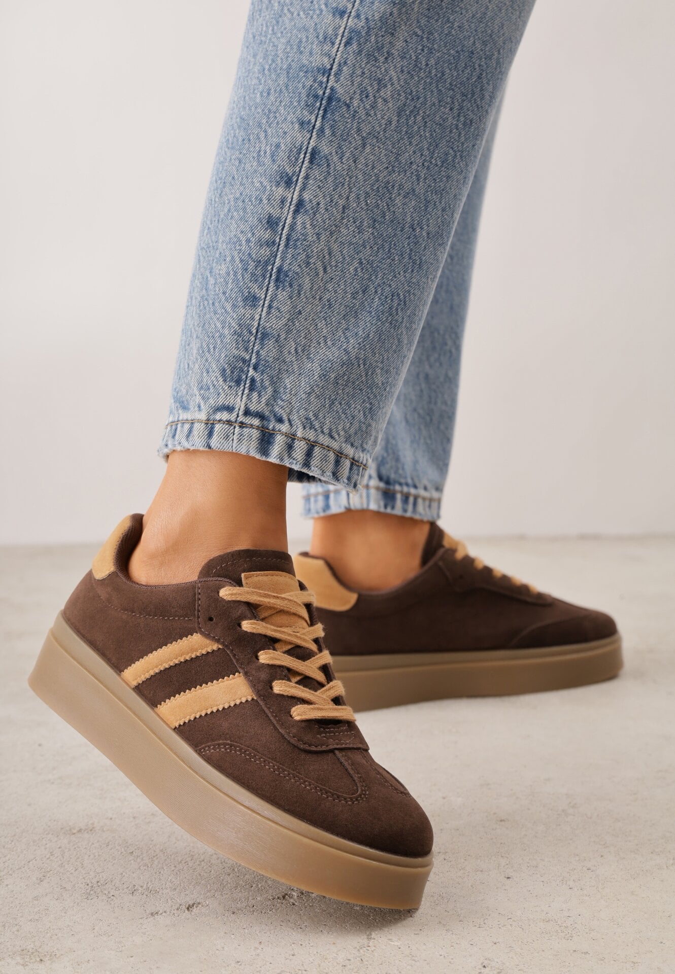 Sneakers Maro închis